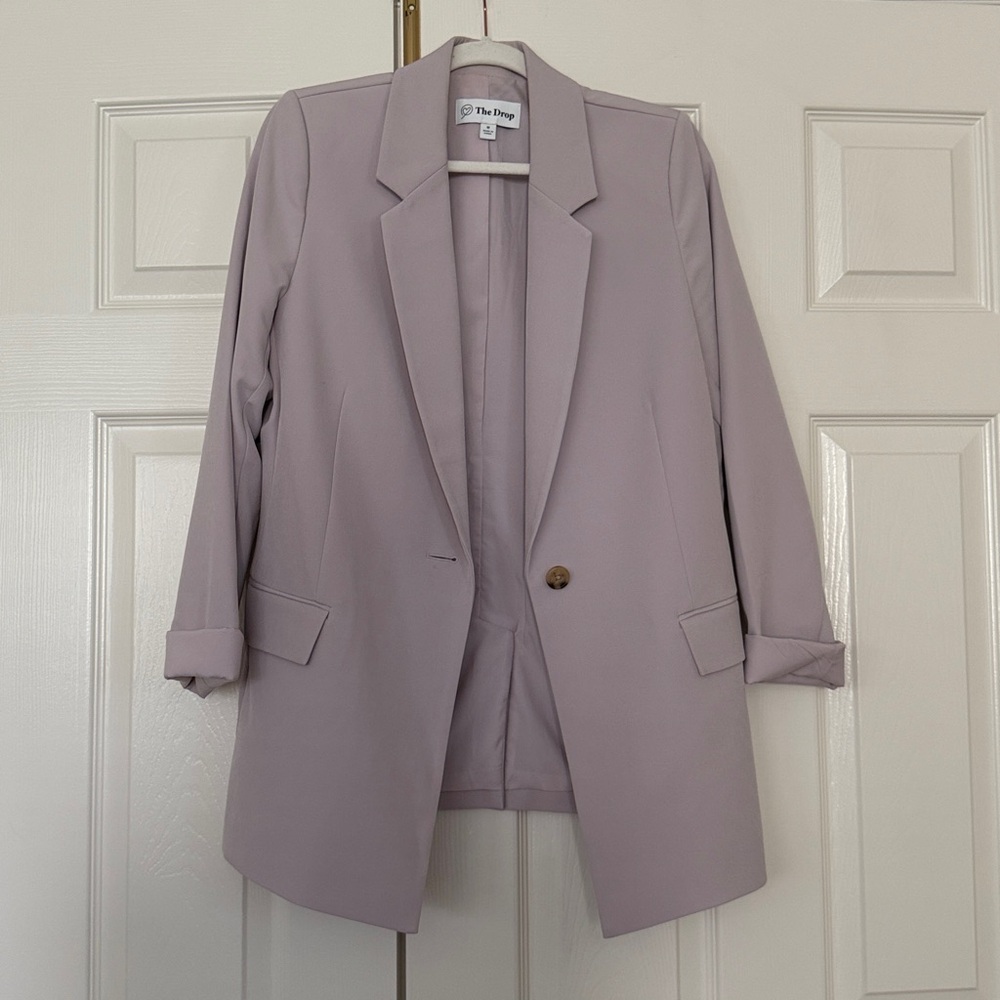 Women's Lavendar Blazer by The Drop